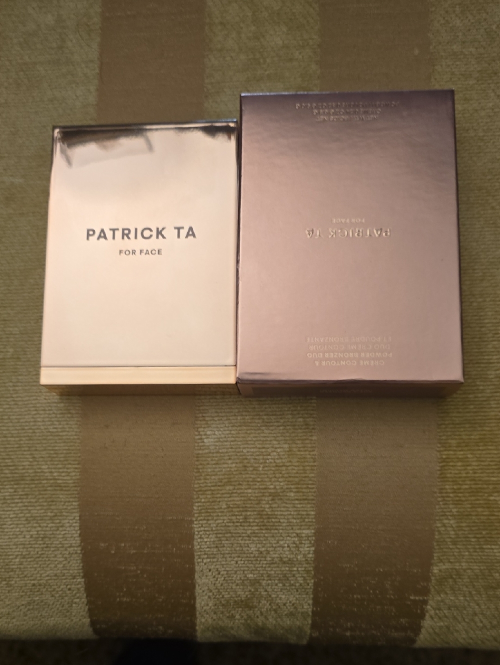 Patrick Ta Metallic Rose Gold Compact Duo